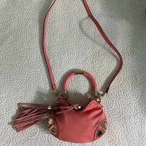 NEW Gucci mini Indy Hobo Patent Leather GG